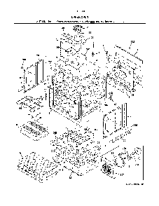 Upper oven Diagram and Parts List for 79049539316  Kenmore Wall Oven