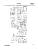 WIRING DIAGRAM Diagram and Parts List for FRS26KW3AQ0  Frigidaire Refrigerator