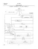WIRING SCHEMATIC Diagram and Parts List for GLHT184RAQ0  Frigidaire Refrigerator