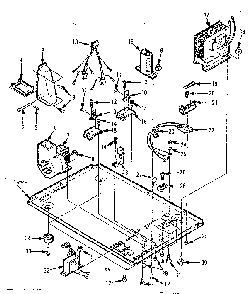 Microwave Parts Diagram and Parts List for 5648698510  Kenmore Microwave
