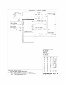 Wiring Diagram Diagram and Parts List for 79040454802  Kenmore Wall Oven