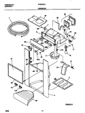 ICE DISPENSER Diagram and Parts List for FRS24ZRHB1  Frigidaire Refrigerator