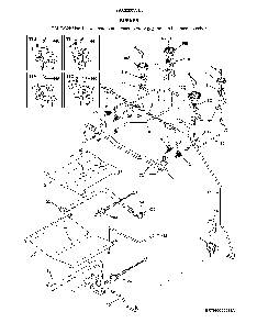 Burner Diagram and Parts List for 7903260331A  Kenmore Range