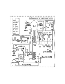 Wiring Diagram Diagram and Parts List for CAD504DWD6  Frigidaire Dehumidifier