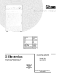 COVER Diagram and Parts List for GER331CS0  Gibson Dryer