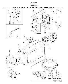 Ice maker Diagram and Parts List for 2537044341E  Kenmore Refrigerator