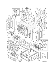 Part Location Diagram of 5304497887 Frigidaire HARNESS
