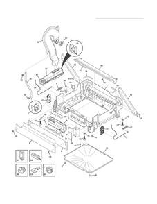 Part Location Diagram of 154838401 Frigidaire SPRING