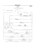 WIRING SCHEMATIC Diagram and Parts List for FRT14G4BQ1  Frigidaire Refrigerator