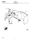 CONTROL PARTS Diagram and Parts List for FAL103Y1A1  Frigidaire Air Conditioner