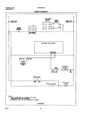WIRING SCHEMATIC Diagram and Parts List for FGF337BCC  Frigidaire Range
