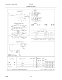 WIRING DIAGRAM Diagram and Parts List for TEF242BW3  Tappan Range