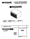 COVER Diagram and Parts List for FAC083W7A1A  Frigidaire Air Conditioner