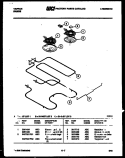 BROILER PARTS Diagram and Parts List for 31-3437-66-03  Tappan Range