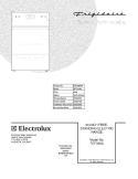 COVER Diagram and Parts List for FEF336ASP  Frigidaire Range
