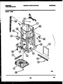 INTERIOR PARTS Diagram and Parts List for TC3D5  Frigidaire Trash Compactor