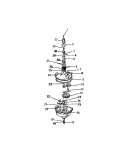 TRANSMISSION Diagram and Parts List for AW400A0F  Kelvinator Washer