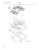 MAINTOP Diagram and Parts List for PLCF489CCF  Frigidaire Range