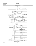 WIRING SCHEMATIC Diagram and Parts List for FRS23R4AW5  Frigidaire Refrigerator