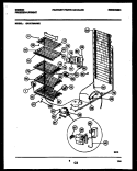 SYSTEM AND ELECTRICAL PARTS Diagram and Parts List for GFU17M4AW2  Gibson Freezer