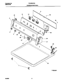 P16C0084 CONTROL PANEL Diagram and Parts List for FDG558GHS0  Frigidaire Dryer