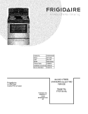 COVER Diagram and Parts List for FFEF3015LMD  Frigidaire Range