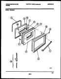 Part Location Diagram of 5303206826 Frigidaire FRAME