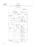 WIRING SCHEMATIC Diagram and Parts List for GLRS264ZAW1  Frigidaire Refrigerator