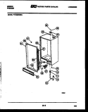 CABINET PARTS Diagram and Parts List for FV13M2WXFA  Gibson Freezer