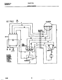 WIRING DIAGRAM Diagram and Parts List for FAB077Y7B1  Frigidaire Air Conditioner