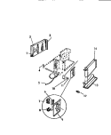 CONTROL PARTS Diagram and Parts List for AC065J7A1  Frigidaire Air Conditioner