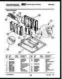 SYSTEM PARTS Diagram and Parts List for WAS18EP2K1  Frigidaire Air Conditioner