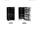 COVER Diagram and Parts List for UFS16KW2  Frigidaire Freezer
