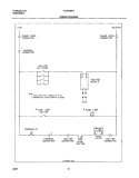 WIRING DIAGRAM Diagram and Parts List for FLF316WHSA  Frigidaire Range