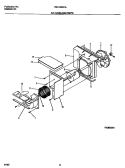 AIR HANDLING PARTS Diagram and Parts List for FAL106W1A2  Frigidaire Air Conditioner