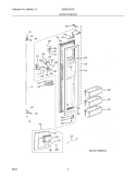 Part Location Diagram of 5304448867 Frigidaire MOTOR