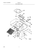 Part Location Diagram of 5304452401 Frigidaire PLATE