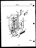 CABINET PARTS Diagram and Parts List for FGW240JN0W  Kelvinator Refrigerator