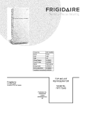 COVER Diagram and Parts List for FRT17G4BWN  Frigidaire Refrigerator