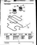 BROILER PARTS Diagram and Parts List for 31-3349-23-04  Tappan Range