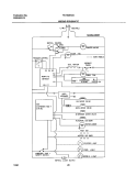 WIRING SCHEMATIC Diagram and Parts List for PLHS267ZAB0  Frigidaire Refrigerator