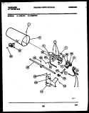 BURNER, IGNITER & VALVE Diagram and Parts List for DGILW5  Frigidaire Dryer