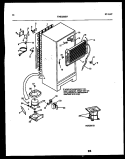 SYSTEM AND AUTOMATIC DEFROST PARTS Diagram and Parts List for TMK206EN3D  Kelvinator Refrigerator