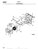 AIR HANDLING PARTS Diagram and Parts List for FAS185F2A1  Frigidaire Air Conditioner