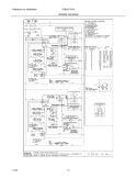 WIRING DIAGRAM Diagram and Parts List for FEB30T7DCA  Frigidaire Wall Oven