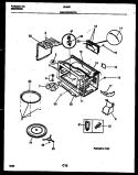 WRAPPER AND BODY PARTS Diagram and Parts List for 56-2451-10-04  Tappan Microwave