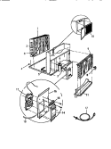 CONTROL PARTS Diagram and Parts List for AH157J2A2  Frigidaire Air Conditioner