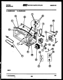 FUNCTIONAL PARTS Diagram and Parts List for 56-2678-10-16  Tappan Microwave