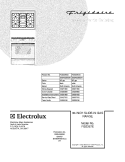 COVER Diagram and Parts List for FGS367ESA  Frigidaire Range