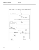 WIRING SCHEMATIC Diagram and Parts List for CRT185ILB0  Frigidaire Refrigerator